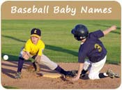 Baseball Baby Names