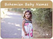 Bohemian Baby Names