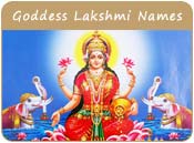 Hindu Goddess Lakshmi Names