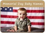 Memorial Day Baby Names