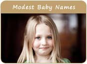 Modest Baby Names