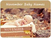 November Baby Names