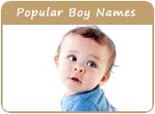 Popular Boy Baby Names