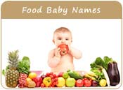 Food Baby Names