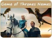 Game of Thrones Baby Names