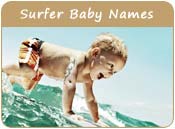 Surfer Baby Names
