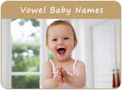 Vowel Baby Names