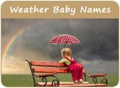 Weather Baby Names